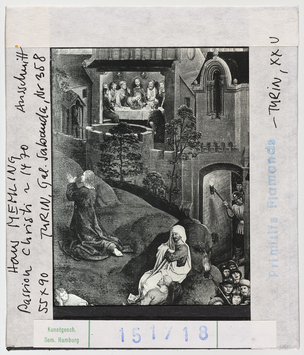 Vorschaubild Hans Memling: Passion Christi, Detail, Abendmahl. Turin 